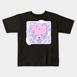 Cute zombie cub bubble head cutie Kids T-Shirt